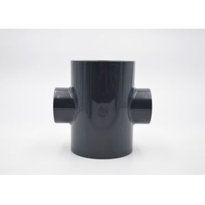 315mm Size UPVC Reducing Cross PE100 Fittings Corrosion Resistant