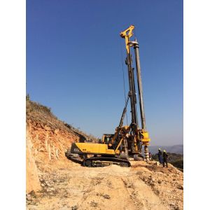 Kr150c Construction Foundation Drill Rig Rated Power 112kw High Stability 52m