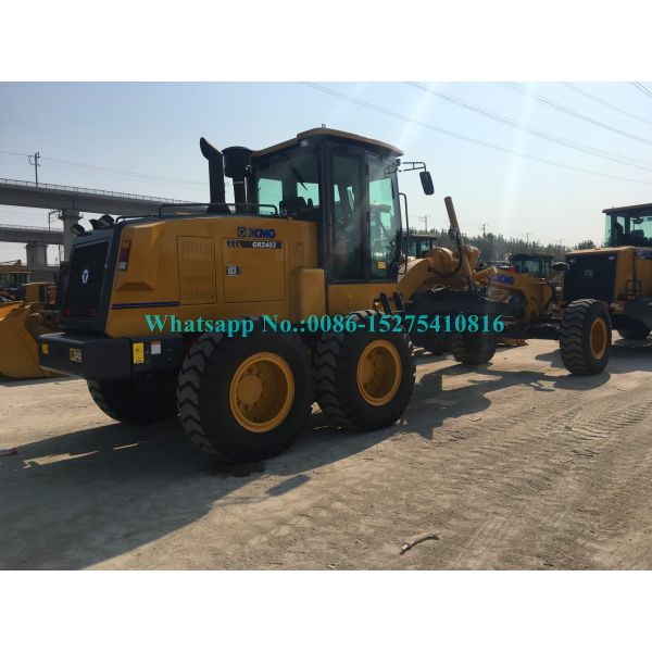 40HP Road Construction Machinery 17 Ton Motor Grader With Front Blade And Rear Ripper
