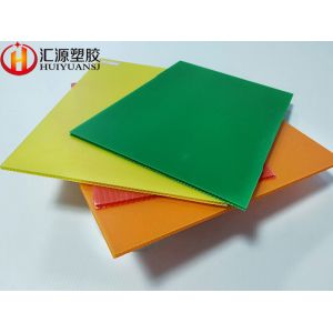 Light Weight ESD Corrugated Plastic Sheet , Fluted Polypropylene Plastic