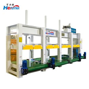 Customized Door Production Line Segmented Cold Press Machine For Doors Plywood