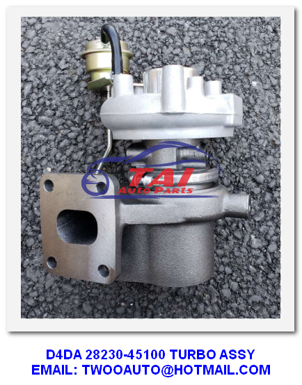 Diesel Japanese Engine Parts , 4D34TI Engine Mitsubishi TD05H Turbo For Hyundai Truck Mighty II