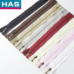 12-25cm Long Chain Nylon Zipper for Closed Jacket and Tent Teeth Run Smoothly