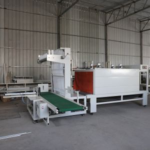 Full Automatic Heat Shrink Wrapper 220V Cuff Style Packing Machine User Friendly