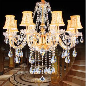 Modern Gold led crystal chandelier Lighting Fixtures (WH-CY-52)