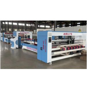 Corrugated Carton Boxes Automatic Folder Gluer Machine for Printing Shops 13000