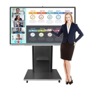 China Ultra HD 4k Interactive Panel , LED Smart Board For Teaching Anti Glare Glass Material on sale China Ultra HD 4k Interactive Panel , LED Smart Board For Teaching Anti Glare Glass Material on sale