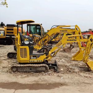 Komatsu PC18MR Mini Hydraulic Excavator Used Excavator Harga Crawler Year 2016 0