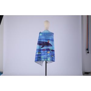 200gsm Polyamide Printed Beach Towel Sand Prevention Polyester