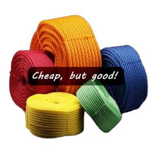 4-36mm White Polyester Rope with Red Line Customized to Meet Your Specific