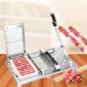 Metal Bbq Kabob Skewer Machine Make Grilling Easier High Rigidity