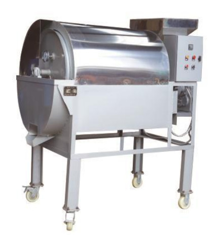 Quality Spice Automatic Rotary Roaster Machine Rolling Drums Gas Typed Simultaneously Heated wholesale