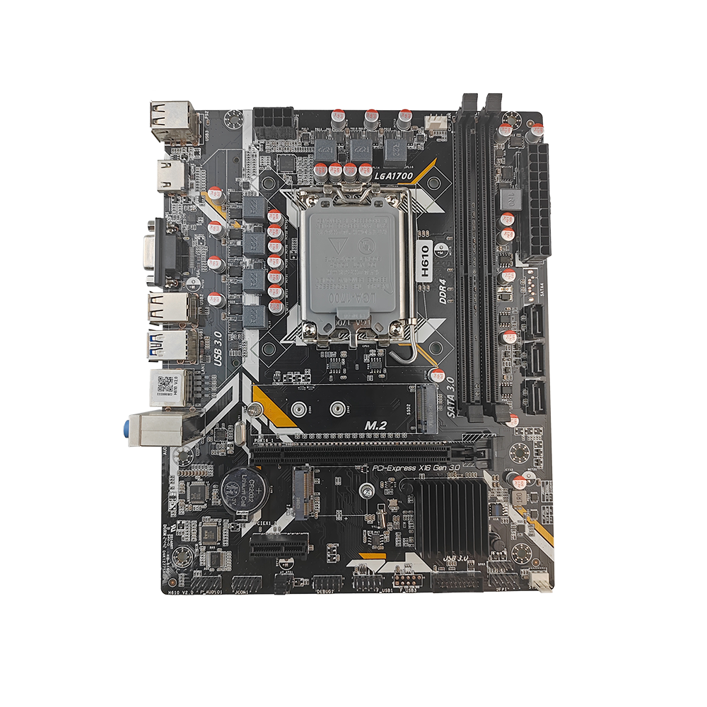 PCWINMAX H610 LGA 1700 Motherboard DDR4 M.2 NVME PCIe 4.0 USB3.0 Gaming