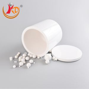 Ceramic Zirconia Ball Mill Jar with Smooth Surface for Grinding Metal Powders in