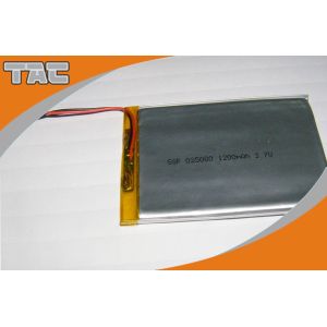 GSP035080 3.7V 1300mAh Polymer Lithium Ion Battery for Mobile phone, notebook PC