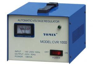 China CVR 1000VA Automatic Home Stabilizer , AC Relay Type Voltage Stabilizer High Protection on sale