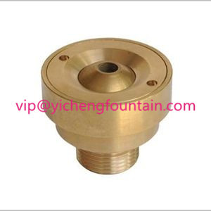 Adjustable Dry Straight Spray Water Fountain Nozzles Brass Material DN25
