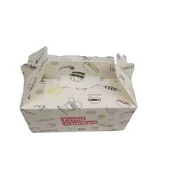 ODM Fried Chicken Customized Food Packaging Box Good Stiffness Recycled