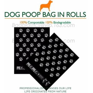 biodegradable Pet Waste Bags Dog Poop Bag, Factory direct high quality
