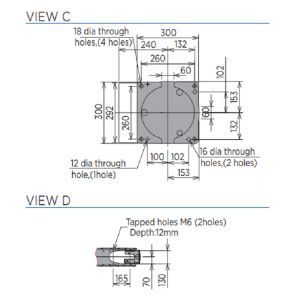 6 Axis Robot Arm GP12 Payload 12kg Reach 1440mm For Material Handing Fast And