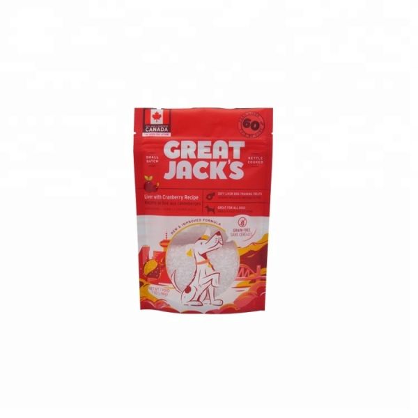 Food Grade Square Bottom Pouch Dog Packaging Disposable Paper Bag