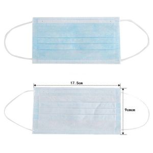 High Breathability Disposable Protective Mask With Splash Repellent Barrier