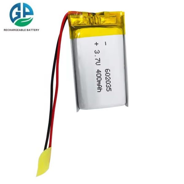 IEC62133 3.7 Volt 602035 High Temperature Rechargeable Ultra Thin Lipo 3.7v