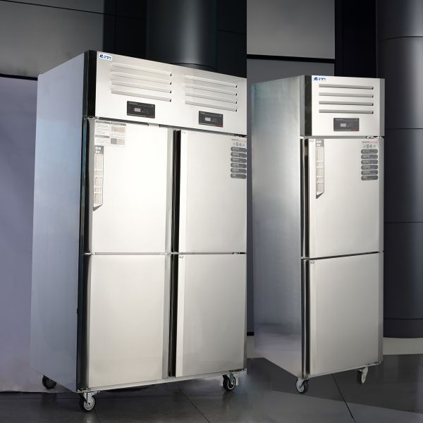 Upright Refrigerator Fridge Freezer Customized Dimensions and R600a/R290a