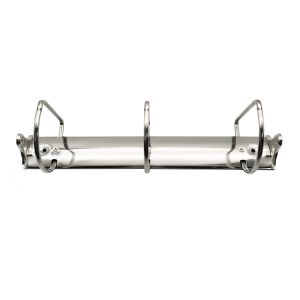 11" Slant D shape Ring Binder clip 3 inch Silver A4 Metal clip Strengthened