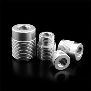 Custom CNC Aluminum Nuts M0.8-M12 with Anodizing ISO9001
