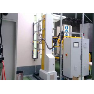 Customized Voltage PLC Control Powder Coating Spray Booth For Automatic Painting