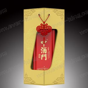 Magnetic Piercing Liquor Bottle Boxes with Custom Cardboard