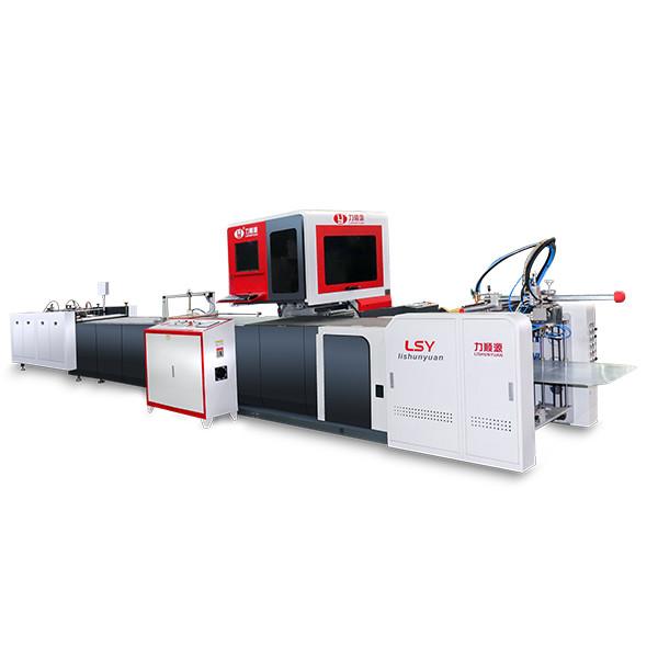 Quality LY-485C-PK Automatic Case Making Machine book case making machine speed up to 20-30pcs/min wholesale