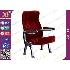 Cheap High Density Foam Fabric Conference Room​ / School Auditorium Seating Gravity Rebound for sale