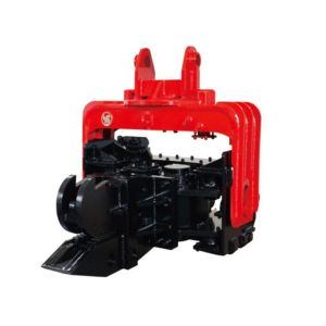 Hydraulic Excavator Pile Driver Q345B Vibro Piling Hammer OEM