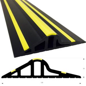 Weatherproof Universal Garage Door Bottom Threshold Seal Strip Keeps Out Water