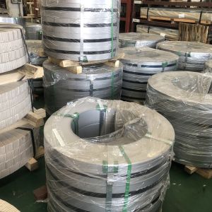 High Precision Stainless Steel Coil Flat Strip 0.02mm - 5.0mm In Roll 2b Ba