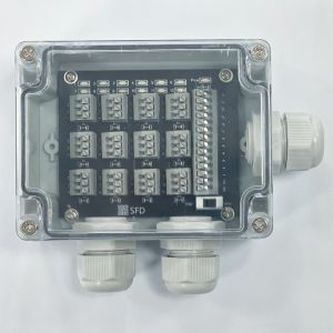 PLC Sensor Signal Input Distribution Module Terminal Blocks Junction Box 12