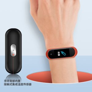 M14 BLE Calling Smartwatch Body Temperature Sports Polaroid Single Touch for