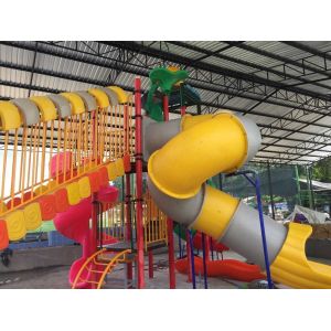 Children Water Park Slide Water Playground for Kids QX-079F