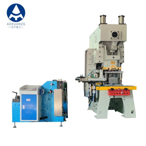 Quality Coffee Cup Alu Foil Container Pneumatic Punching Machine 630KN Force wholesale