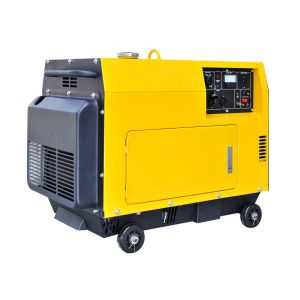 Air Cooled 6KVA 148kg Diesel Portable Generator For Home Use