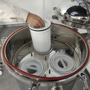 Industrial Filtration Equipment Multi Cartridge Filter Housing With High Flow