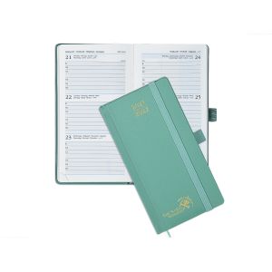 PU Leatherette Cover Mini Weekly Planner Customization Optional