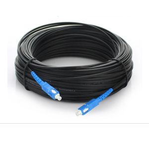 5.0mm Ftth Drop Cable , Fiber Optical Patch Cord Single Mode / Multimode