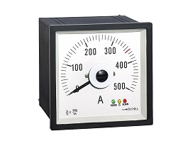 0-500A Analog Panel Ammeter 72 *72mm 240 Degree Iec60091-50 Standard
