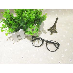 Cheap 80031-C1 Bright Black Color Acetate Temple TR90 Material Optical Eyeglasses frame for sale