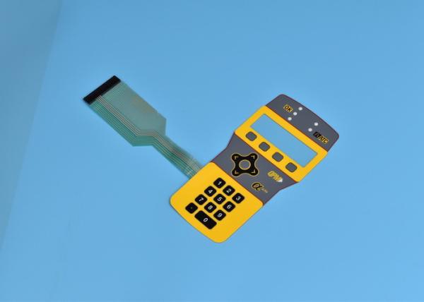 Quality Flexible Membrane Switch Keyboard Customized Size For Control Panel wholesale