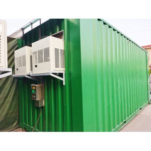 Temperature-Regulated Container Cold Room for Frozen Food Cooling Method Direct