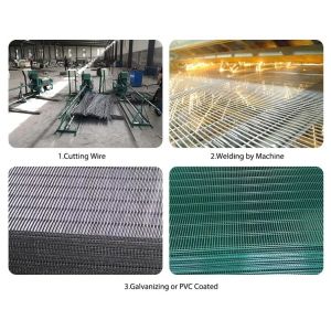 358 welded wire mesh fence